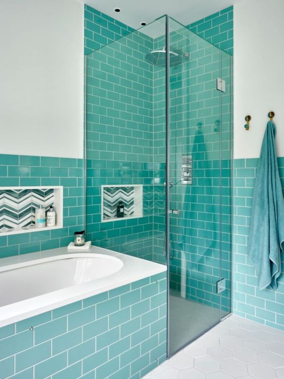 35 Incredible Bathroom Wall & Floor Tile Designs - Page 2 of 35 - LAVORIST