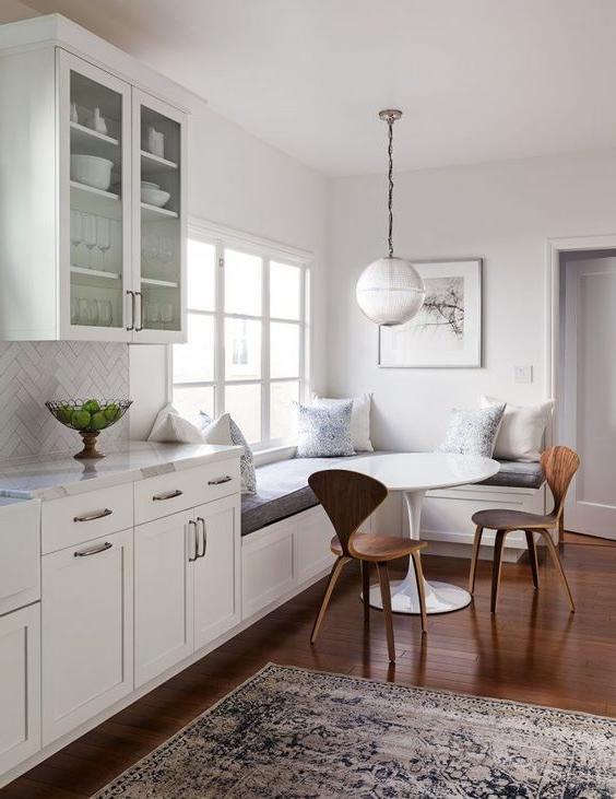White Kitchen Cabinets: Wall Color Ideas - LAVORIST