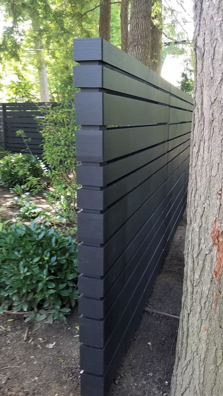 52 Best Backyard Fence Ideas from garden category