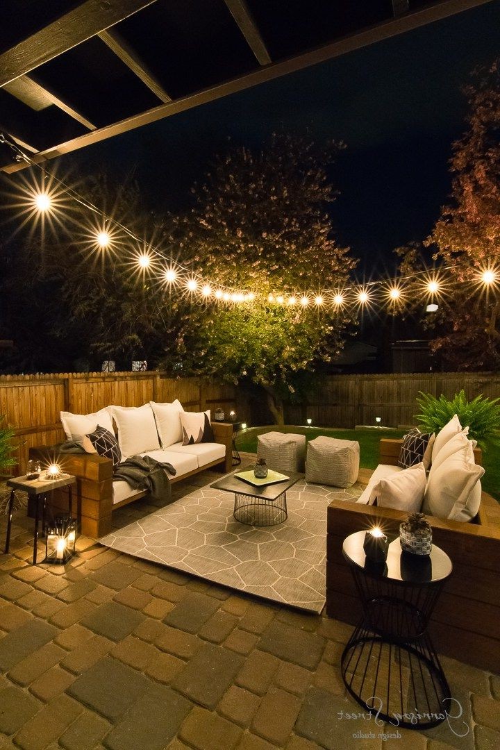 45 Dreamy Backyard Lighting Ideas from garden category