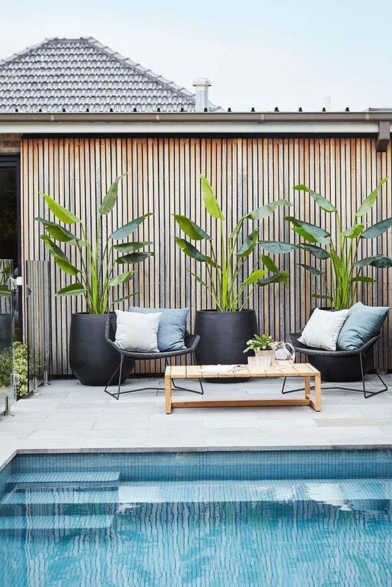 40 Impressive Backyard Pool Design Ideas from garden category