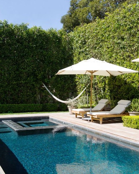40 Impressive Backyard Pool Design Ideas from garden category