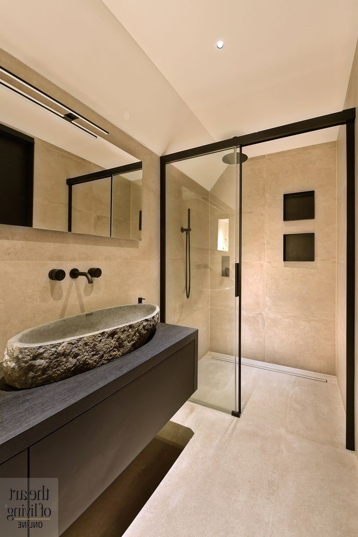 58 Charming Industrial Bathroom Interior Ideas from interior-design category