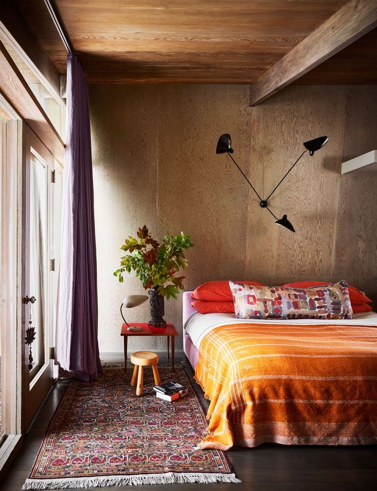 36 Stunning Mid-Century Modern Bedroom Ideas from interior-design category