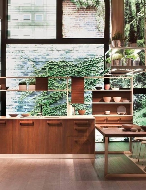 54 Undeniably Glamorous Mid-Century Kitchen Designs from interior-design category