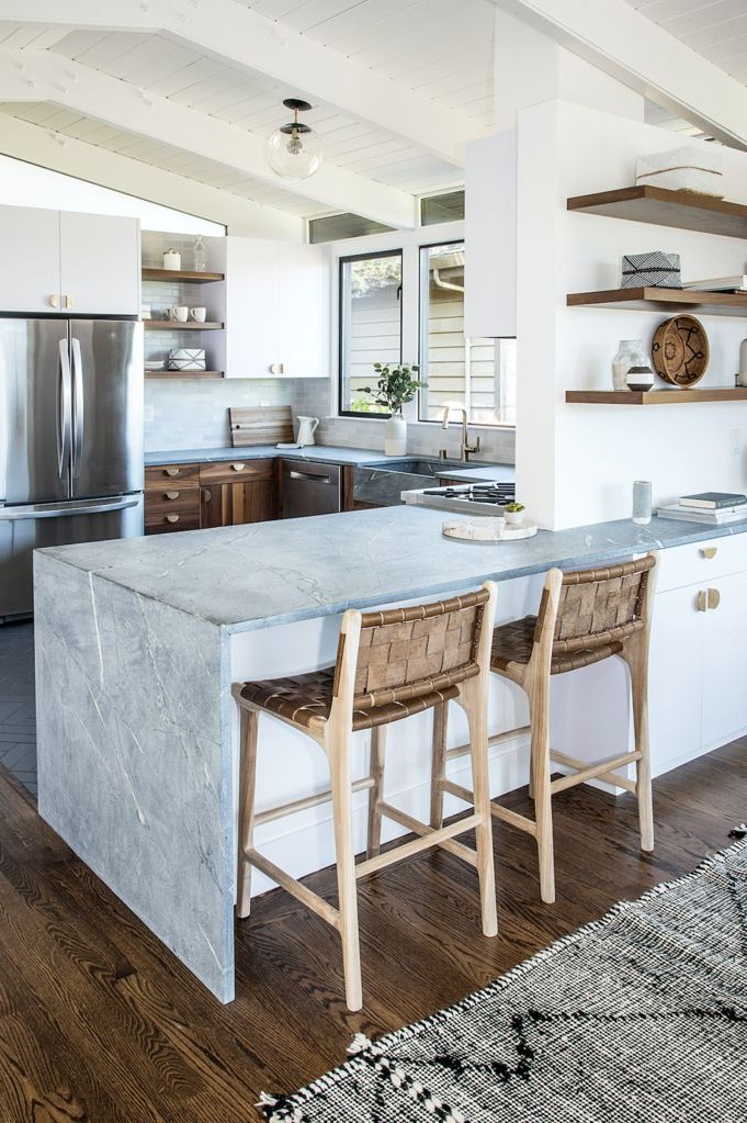 52 Unforgettable Modern Kitchen Island Ideas from interior-design category