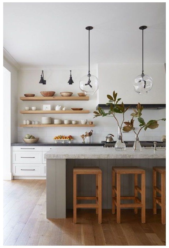 71 Astounding Scandinavian Kitchen Design Ideas from interior-design category