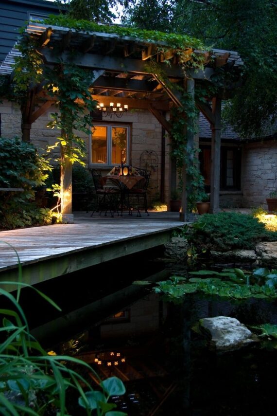 46 Dazzling Backyard Pond Ideas