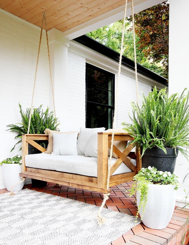 27 Brilliant Backyard Swing Idea from garden category