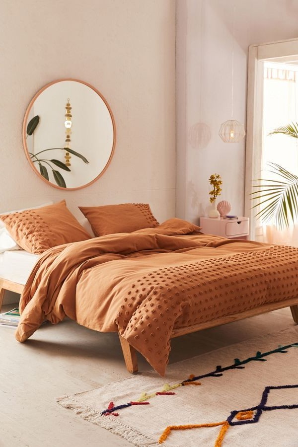 54 Fresh Bohemian Bedroom Ideas from interior-design category
