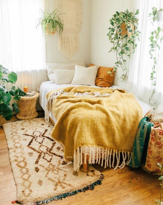 54 Fresh Bohemian Bedroom Ideas - Page 41 of 54 - LAVORIST