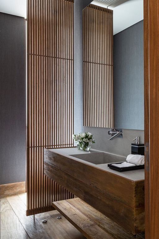 51 Charming Contemporary Bathroom Ideas from interior-design category