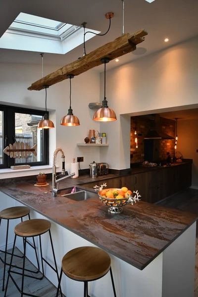 45 Thrilling Industrial Kitchen Inspiration from interior-design category