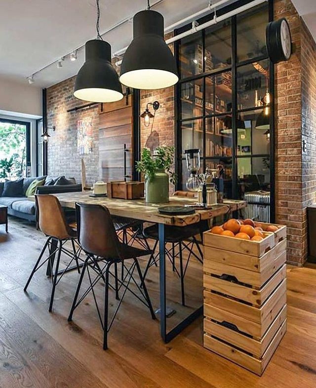 45 Thrilling Industrial Kitchen Inspiration from interior-design category