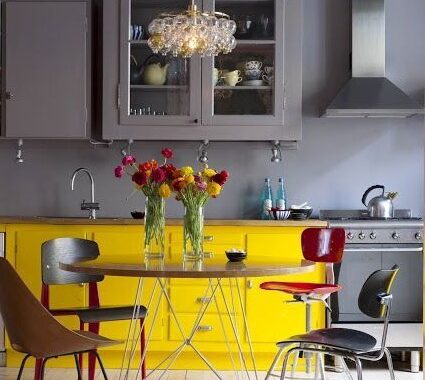 44 Rare Kitchens With Yellow Accent