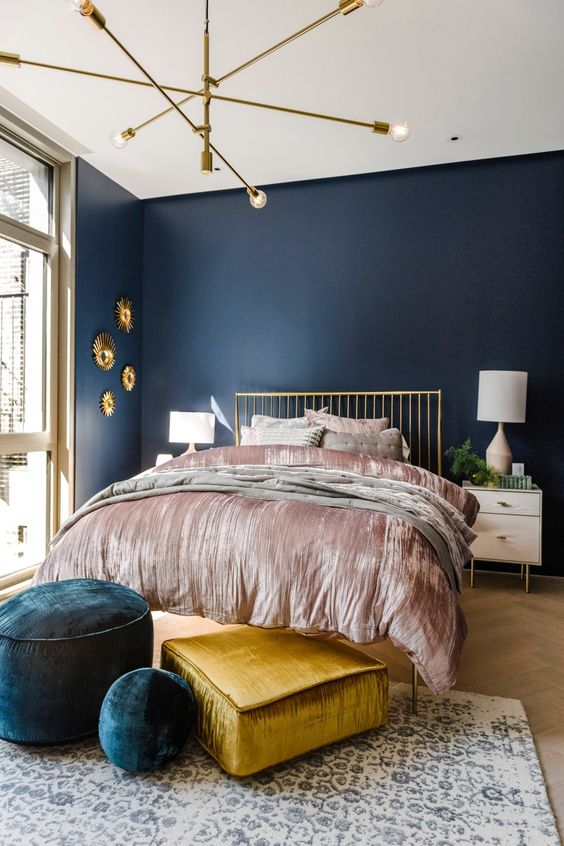 35 Stunning Blue Bedroom Ideas