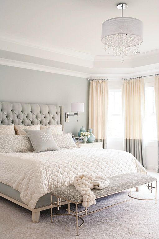 37 Inspirational Bedroom Color Schemes from interior-design category