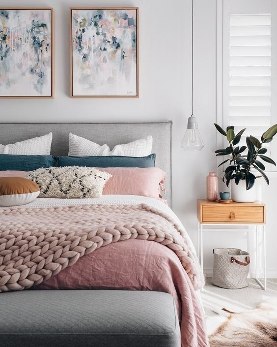 37 Inspirational Bedroom Color Schemes from interior-design category