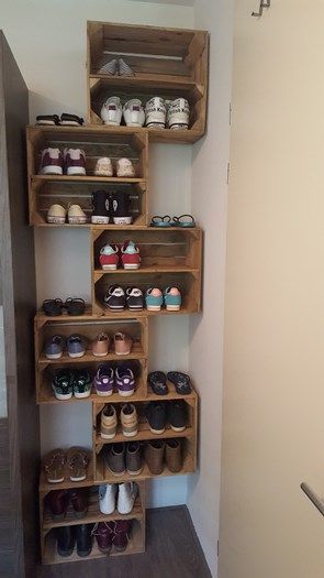 24 Jaw-Dropping Shoe Storage Solutions from home-decor category